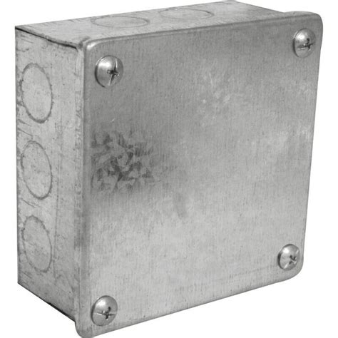 square metal boxes|metal pull box 4x4x2.